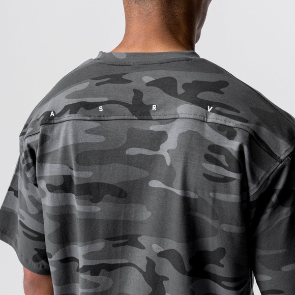 ASRV 0514. COTTONPLUS™ OVERSIZED TEE - BLACK CAMO - Picture 3 of 3